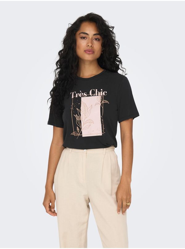 Only Black Women's T-Shirt ONLY Free - Women