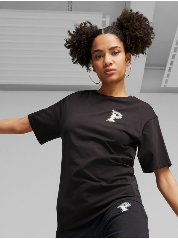 Puma Black Women's T-Shirt Puma Squad - Women