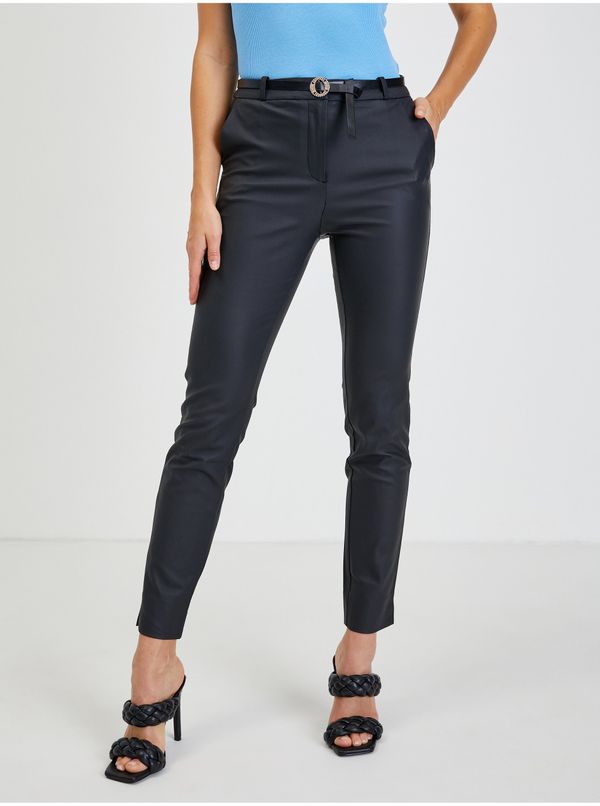 Orsay Black Women's Trousers with Strap ORSAY - Women