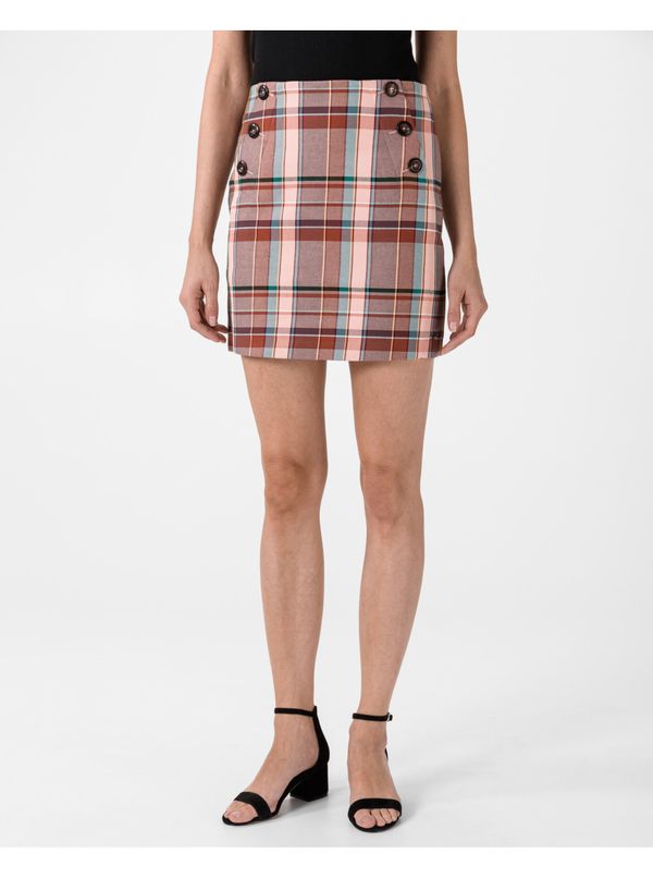 Tommy Hilfiger Blend Check Mini Skirt Tommy Hilfiger - Women