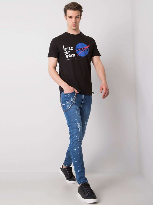 Fashionhunters Blue men's jeans Wilder