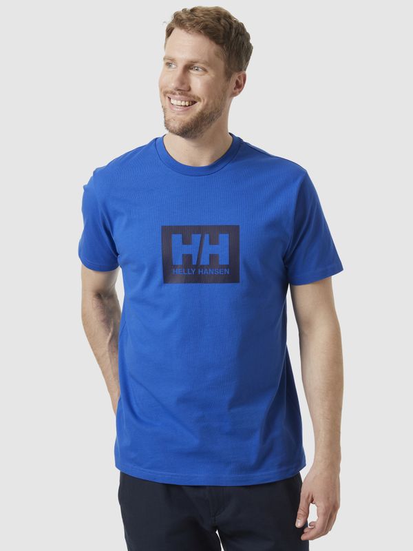Helly Hansen Blue men's T-shirt HELLY HANSEN HH Box T-Shirt