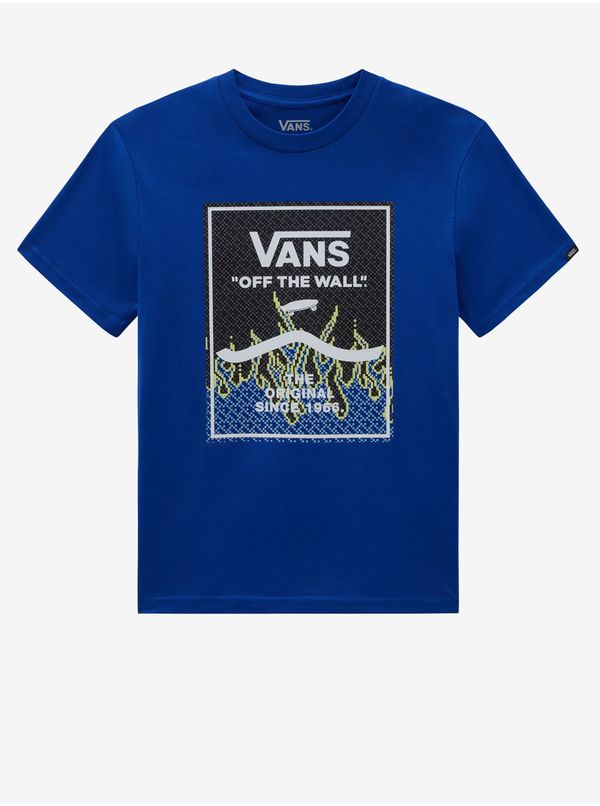 Vans Blue T-shirt for boys VANS Print Box 2.0 - boys