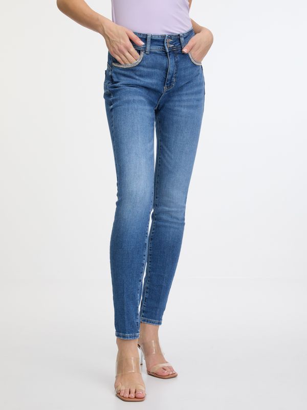 Guess Blue Women's Skinny Fit Jeans Guess Shape Up