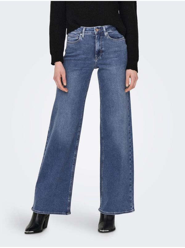 Only Blue Women's Wide Jeans ONLY Madison - Women