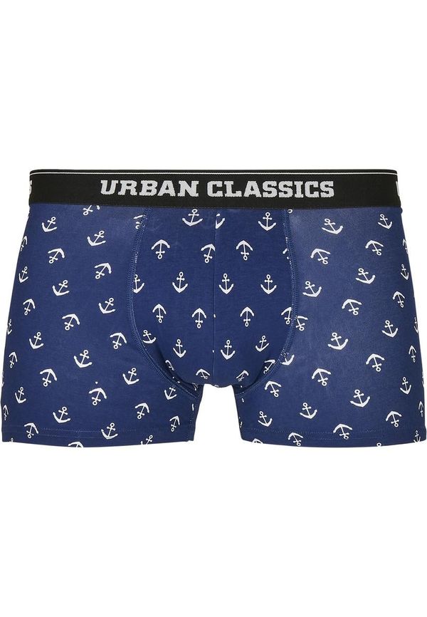Urban Classics Boxer shorts 5-pack anchor aop+blk+blk+cha+cha