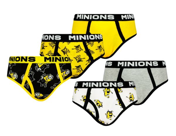 Licensed Boy's briefs Minions 5 Pack - Frogies