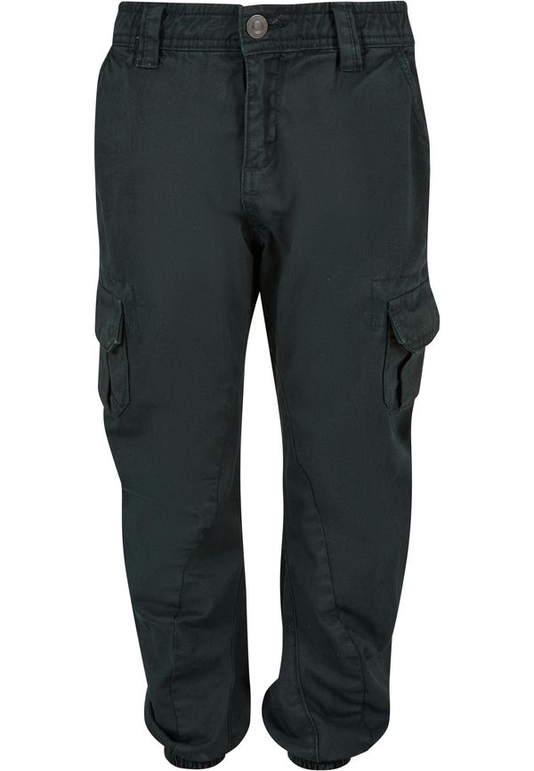 Urban Classics Boys Cargo Jogging Pants bottlegreen