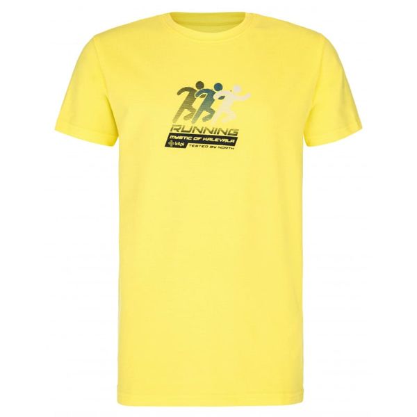 Kilpi Boys' cotton T-shirt Kilpi LAMI-JB - yellow