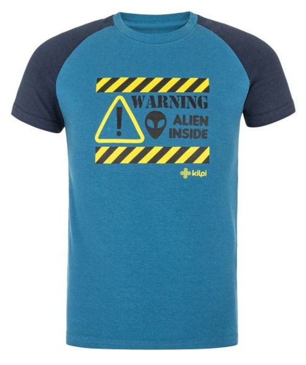 Kilpi Boys' cotton T-shirt Kilpi SALO-JB - blue
