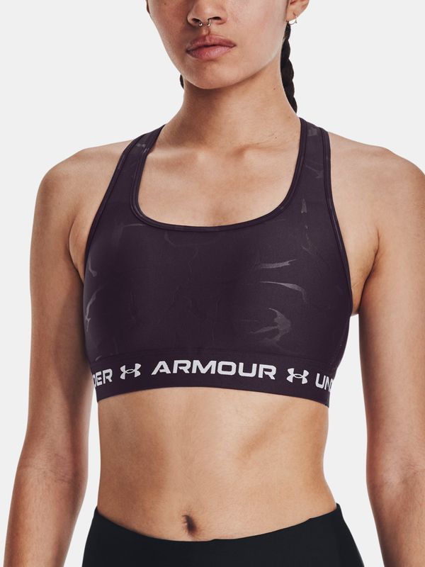 Under Armour Bra Under Armour UA Crossback Mid Emboss-PPL - Women