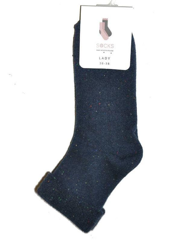 Bratex Bratex D-004 Women Terry Women's Socks Smooth 36-41 graphite melange 31
