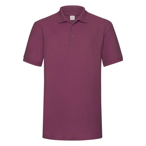 Fruit of the Loom Burgundy Heavy Polo Friut of the Loom