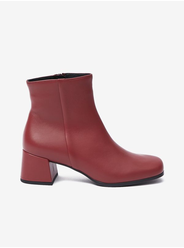 Högl Burgundy women's leather ankle boots Högl Lou - Women