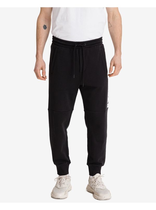 Calvin Klein Calvin Klein Jeans Mirror Logo Black Mens Sweatpants - Men