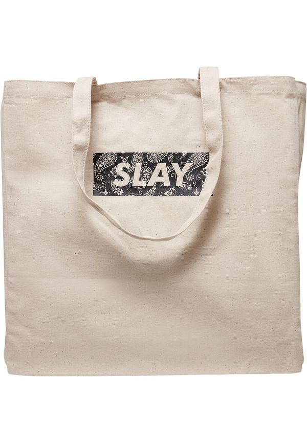 MT Accessoires Canvas bag SLAY Oversize white