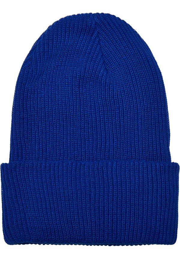 Flexfit Cap made of recycled yarn, ribbed knit Royalblue