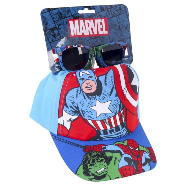 AVENGERS CAP SET GAFAS DE SOL AVENGERS HULK