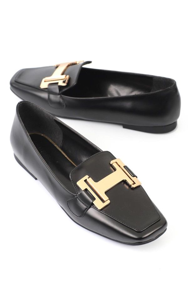 Capone Outfitters Capone Outfitters Loafer Shoes - Black - Flat