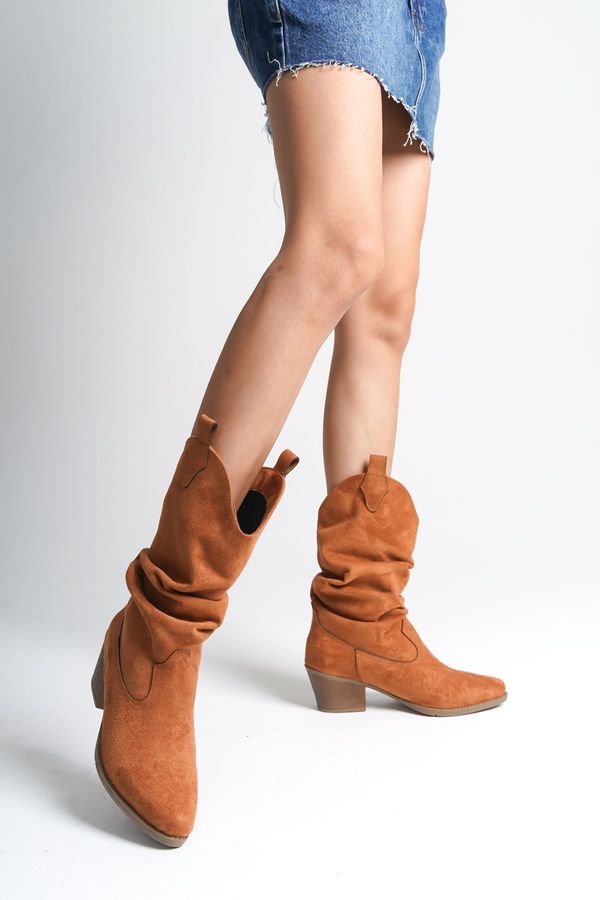 Capone Outfitters Capone Outfitters Suede Pull-On Women's Cowboy Boots