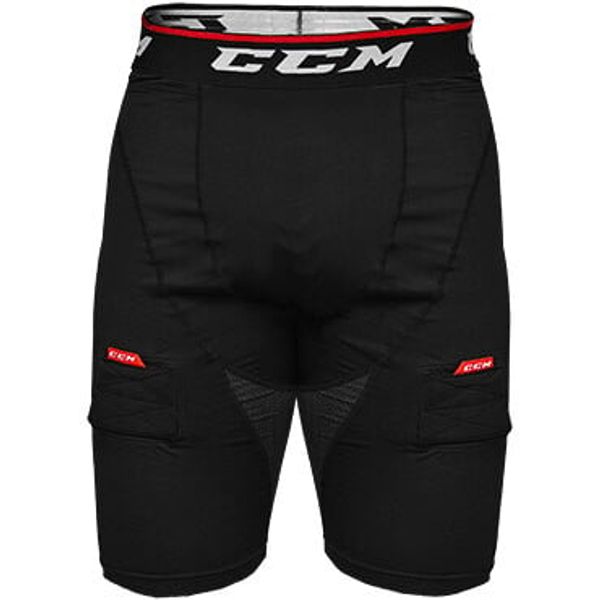 CCM CCM Junior Compression Shorts with Suspendstrap L