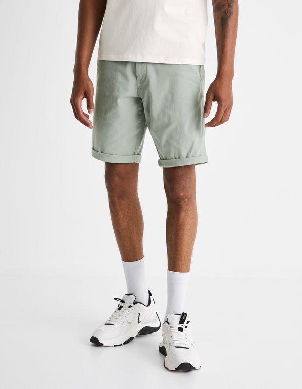 Celio Celio Cotton Chino Shorts Bochinobm - Men