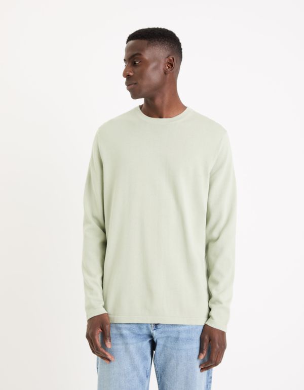 Celio Celio Cotton Sweater Gewells - Men's