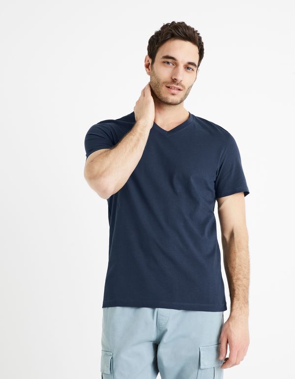 Celio Celio Cotton T-Shirt Debasev - Men