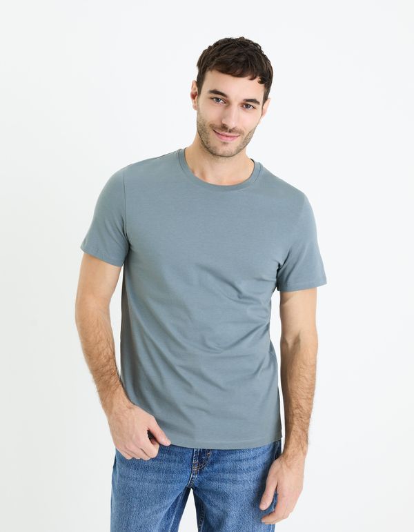 Celio Celio Cotton T-Shirt Tebase - Men