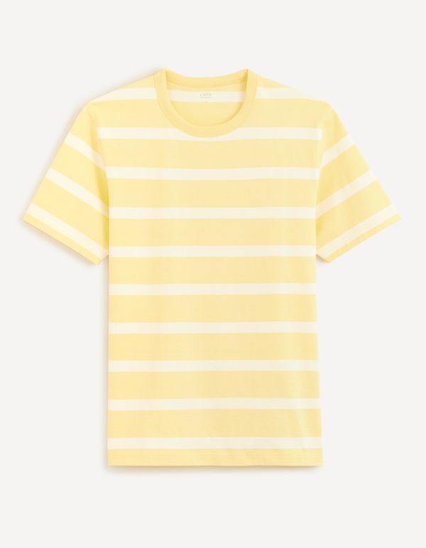 Celio Celio Striped T-shirt Beboxar - Men