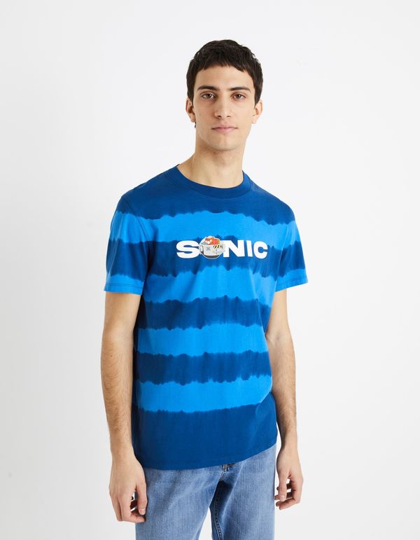 Celio Celio Striped T-Shirt Sonic - Men