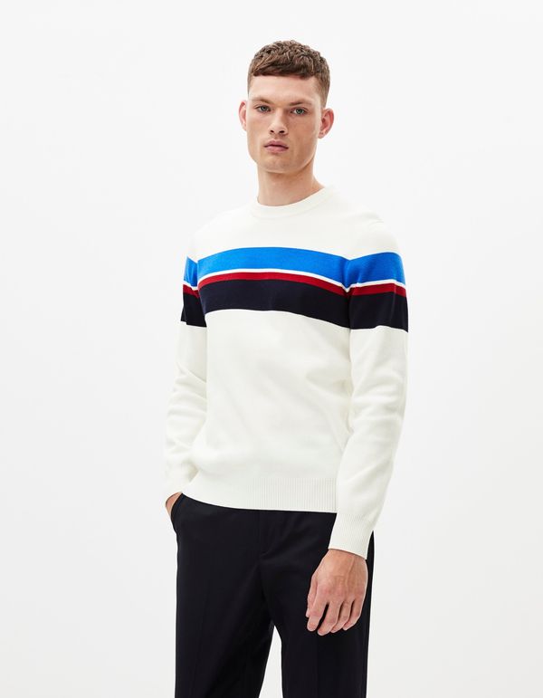 Celio Celio Sweater with stripes Peblocus - Men