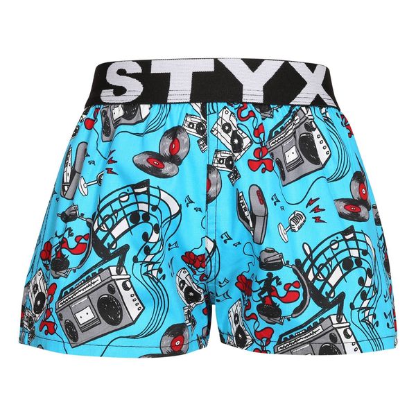 STYX Children's boxer shorts Styx art sports rubber music