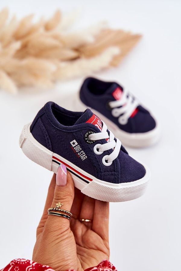 BIG STAR SHOES Children's Classic Sneakers Big Star - Dark Blue