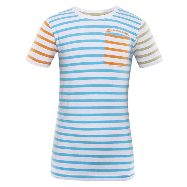 ALPINE PRO Children's cotton T-shirt ALPINE PRO BOATERO swim cap