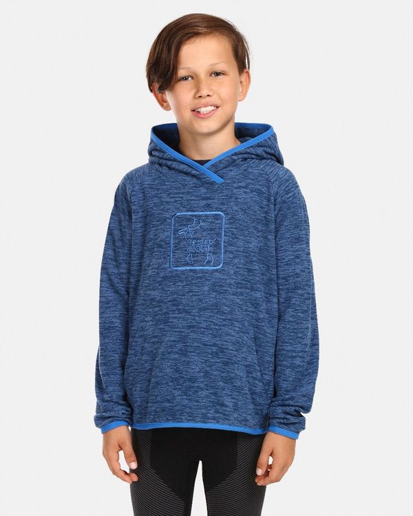 Kilpi Children's fleece hoodie Kilpi FLOND-JB Dark blue