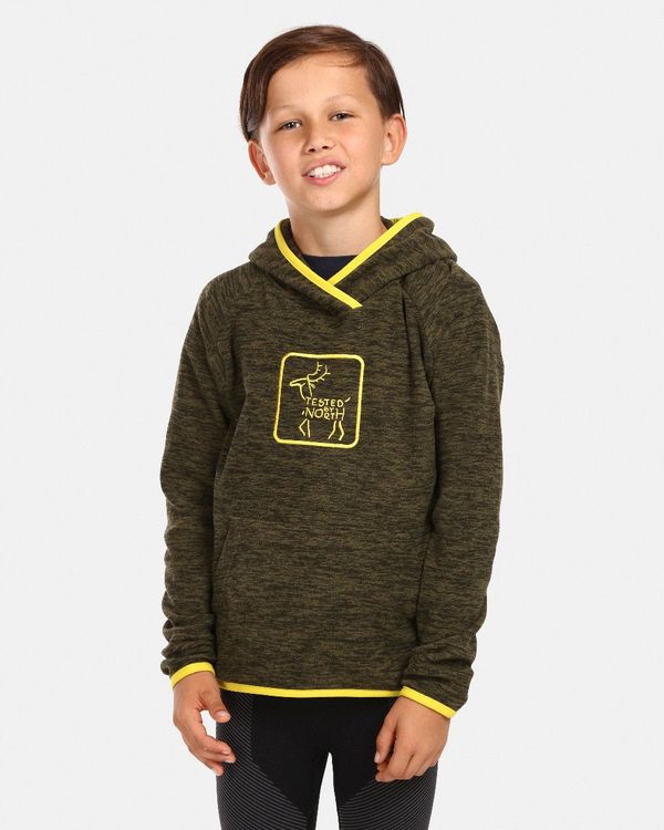Kilpi Children's fleece hoodie Kilpi FLOND-JB Green