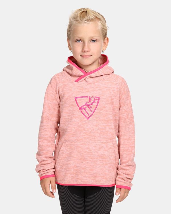Kilpi Children's fleece hoodie Kilpi FLOND-JG Pink