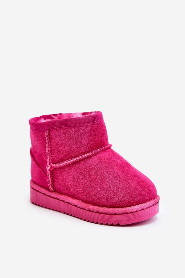 Kesi Children's insulated snow boots Fuchsia Gooby