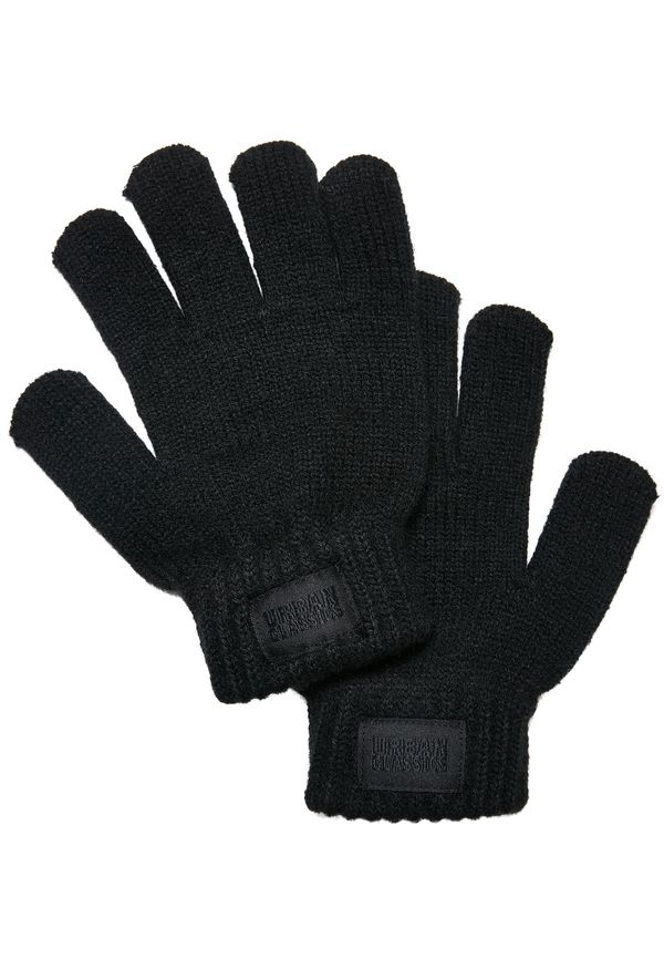 Urban Classics Accessoires Children's knitted gloves black