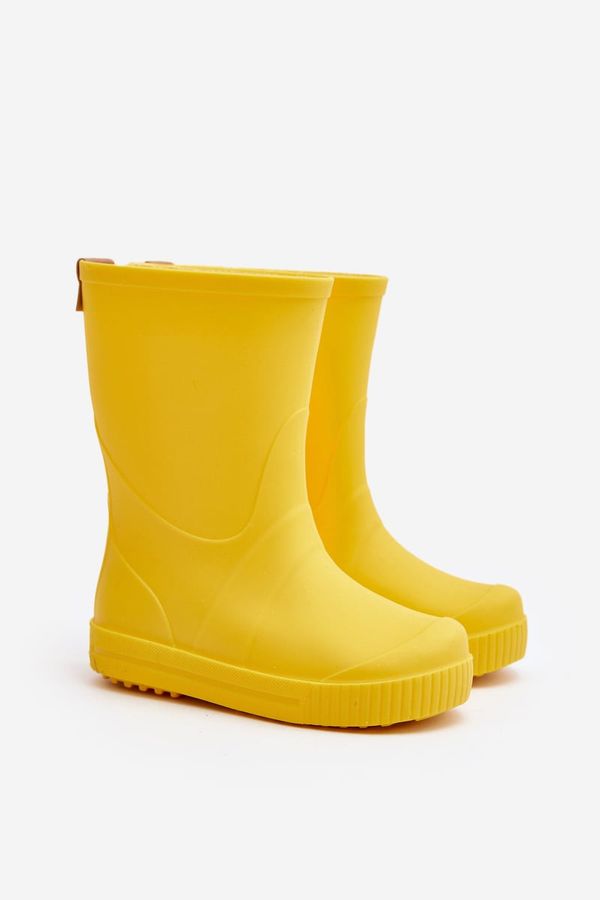 Kesi Children's Rain Boots Wave Gokids Yellow