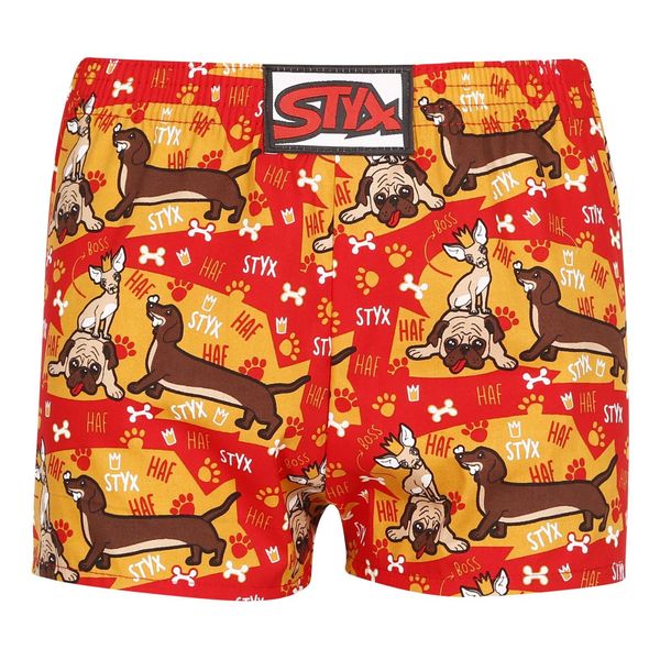 STYX Children's shorts Styx art classic rubber dogs