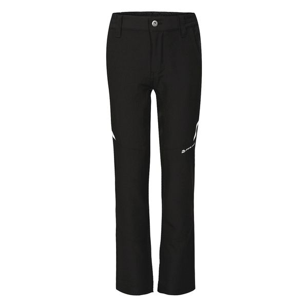 ALPINE PRO Children's softshell pants ALPINE PRO CORDO black