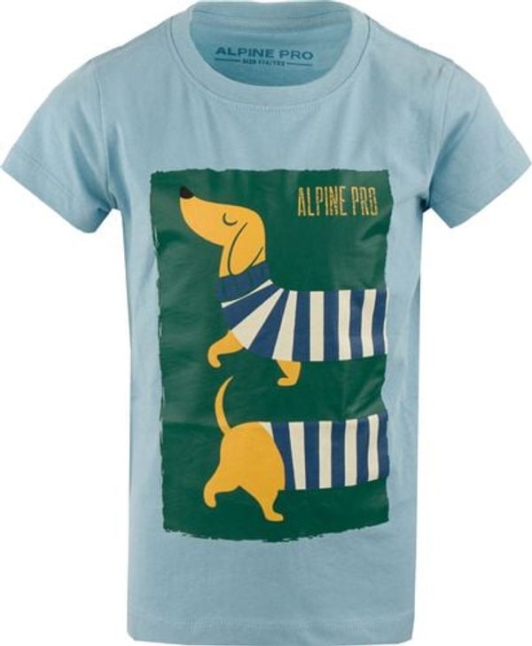ALPINE PRO Children's T-shirt ALPINE PRO MOLKO aquamarine