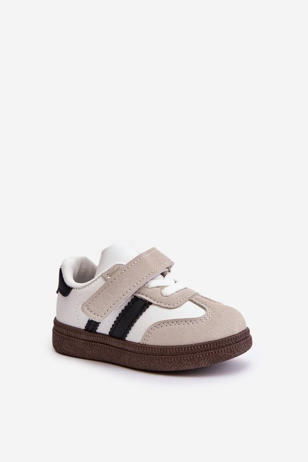 Kesi Children's Velcro sneakers White Tromella