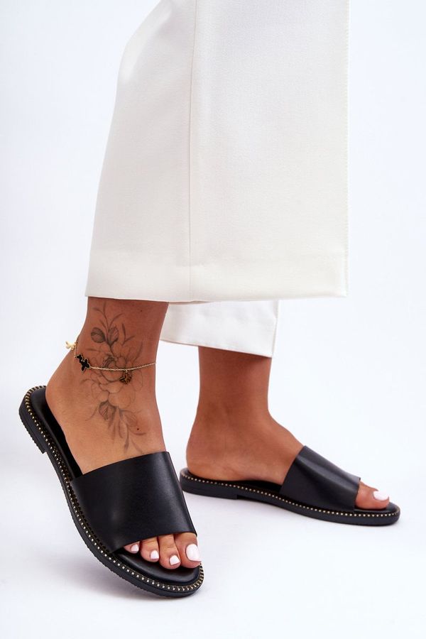 Kesi Classic women's slippers black Aphrodite