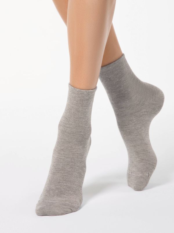 Conte Conte Woman's Socks 000 Grey-Beige