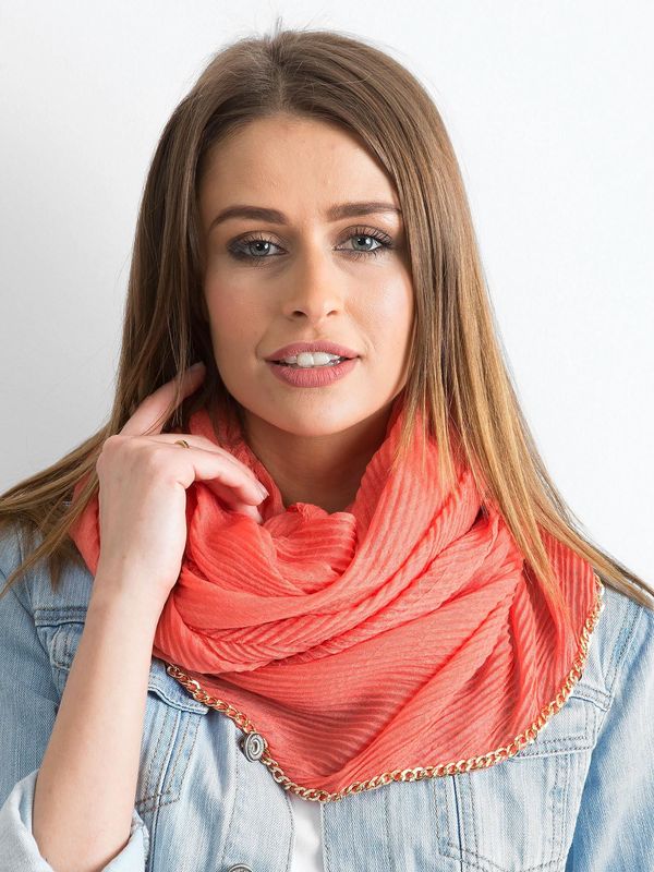 Fashionhunters Coral scarf