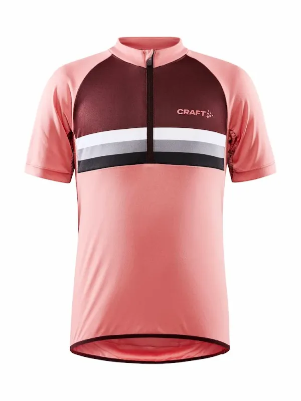 Craft Craft Keep WARM Bike Junior Children's Cycling Jersey - Pink