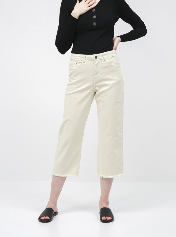 JDY Creamy shortened straight fit jeans Jacqueline de Yong Tonia
